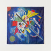 青絵画色 | Wassily Kandinsky | タペストリー (正面(横))
