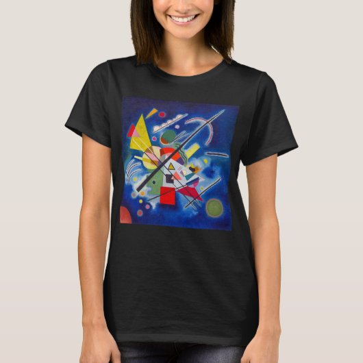 青絵画色 | Wassily Kandinsky | Tシャツ (正面)