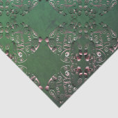 青緑のまだら模様の「ありがとう」ティッシュペーパー 薄葉紙 (詳細)