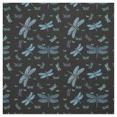 青緑のトンボ ファブリック (見本)