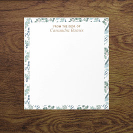 青緑のメモ帳から ノートパッド