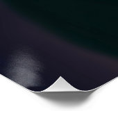 青緑の天神エイリアン女神の光沢ポスター ポスター (コーナー)