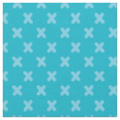 青緑の小さいXs ファブリック (クローズアップ)