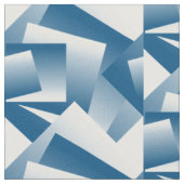 青緑の幾何学模様 ファブリック (クローズアップ)