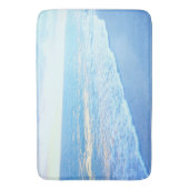 青緑の浴室のマットかあなたのイメージ バスマット (正面縦)