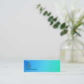 青緑の羨望 スキニー名刺 (スタンド正面)