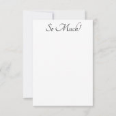 青緑の花 サンキューカード (裏面)