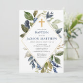 青緑の葉の少年バプテスグリーン 招待状 (スタンド正面)