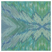 青緑の賢明な沿岸生地「Haitiの陰 ファブリック (クローズアップ)