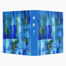 青緑の金ゴールドブラシストロークを絵を描く抽象美術