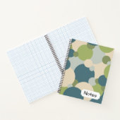 青緑分子スパイラルノート ノートブック (内部)