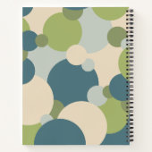 青緑分子スパイラルノート ノートブック (裏面)