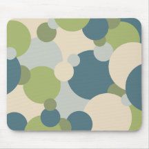 青緑分子マウスパッド