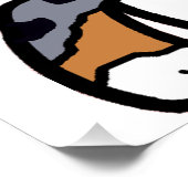 青緑色のメルル漫画 ポスター (コーナー)