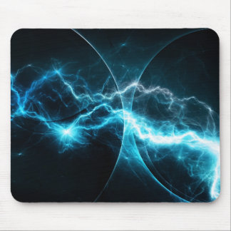 青緑色の嵐のmousepad マウスパッド