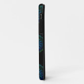 青緑色の曼荼羅 Case-Mate iPhoneケース (裏面/左)