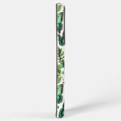 青緑色の蝶 SAMSUNG GALAXYケース (右側面)