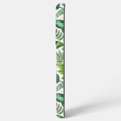 青緑色の蝶 SAMSUNG GALAXYケース (左側面)