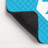 青緑色7Summits マウスパッド (コーナー)