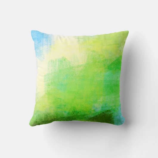 青緑色 クッション (裏面)