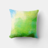 青緑色 クッション (正面)