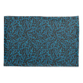 青緑音楽はパターン枕カバーに注意します 枕カバー (裏面-左)