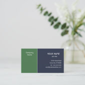 青緑 名刺 (スタンド正面)