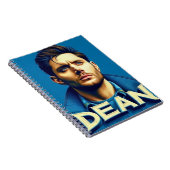 青背景のDean ノートブック (右側)