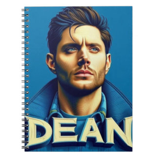 青背景のDean ノートブック