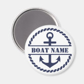 青航海のいかり磁石 マグネット (正面/裏面)