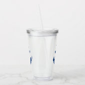 青航海のいかり アクリルタンブラー (左)