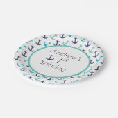 青航海のいかり ペーパープレート (アングル)