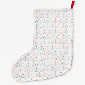 青航海のいかり ラージクリスマスストッキング (裏面)