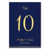 青航海のの結婚座席表表 テーブルナンバー (正面)