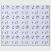 青航海のの装飾 ラッピングペーパー (フラット)