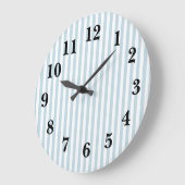 青航海のストライプ名門私立校風の大時計 ラージ壁時計 (傾斜)