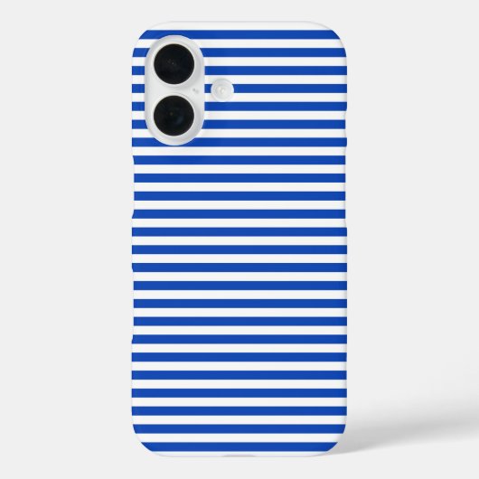 青航海のストライプ色 Case-Mate iPhoneケース (裏面)