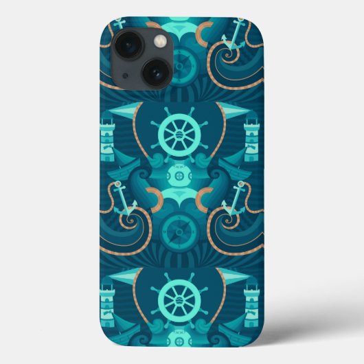 青航海のデザイン Case-Mate iPhoneケース (裏面)