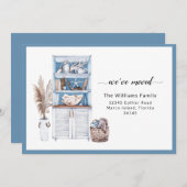 青航海の引っ越しました 案内状 (正面/裏面)