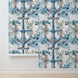 青航海の水色デザイン 壁紙