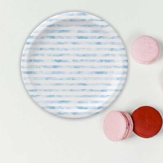 青航海の波 ペーパープレート