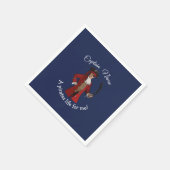 青航海の男の子 スタンダードカクテルナプキン (角)