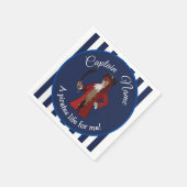 青航海の男の子 スタンダードカクテルナプキン (角)