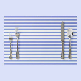 青航海の白紙ストライプのランチョンマット ペーパーパッド