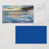 青航海の色のビーチの日感謝してい入りはエンクロージャca エンクロージャーカード (正面/裏面)