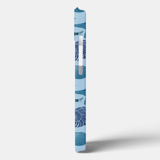 青航海の色の濃淡 Case-Mate iPhoneケース (裏面 / 左)