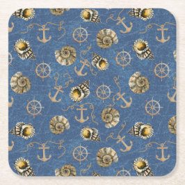 青航海の色 スクエアペーパーコースター