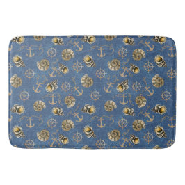 青航海の色 バスマット