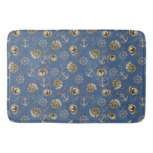 青航海の色 バスマット (正面)