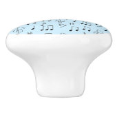 青色で表示 セラミックノブ (側面)